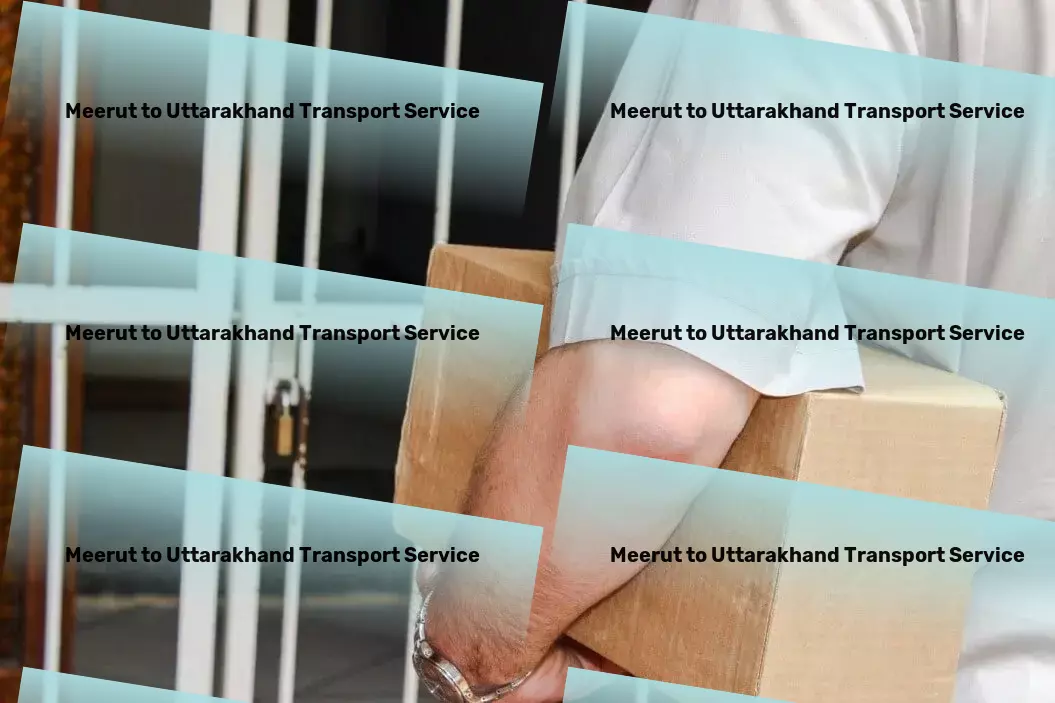 Meerut to Uttarakhand Cargo Commercial cargo transport